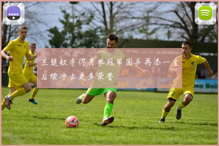 王楚钦夺得男单冠军国乒再添一金后续冲击更多荣誉