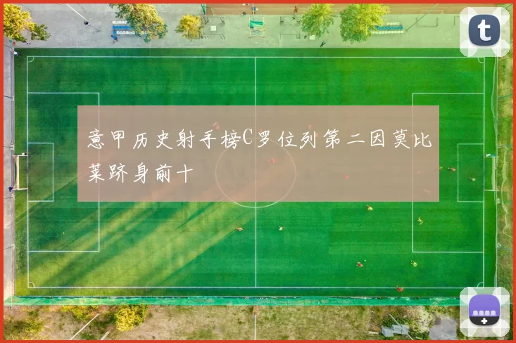 意甲历史射手榜C罗位列第二因莫比莱跻身前十